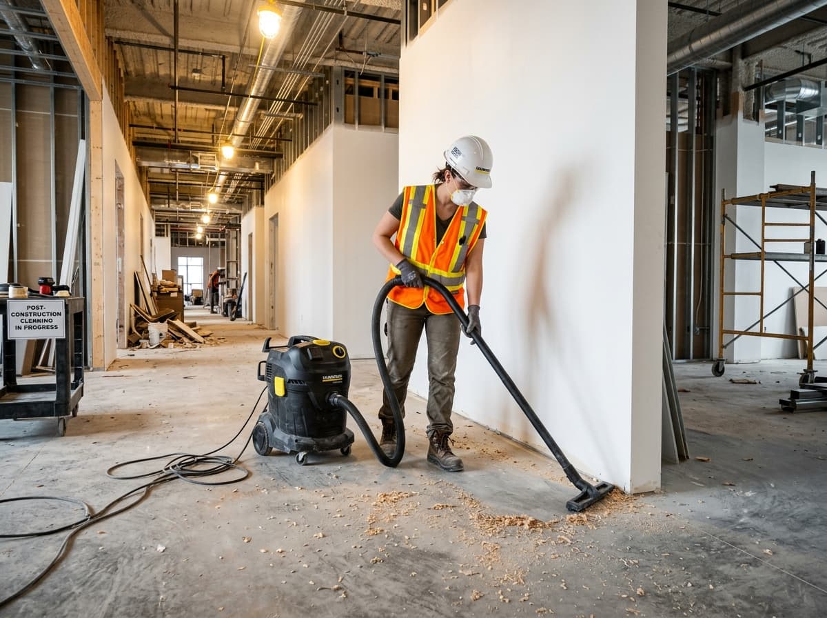 Post-Construction Cleanup — Specialized Cleaning