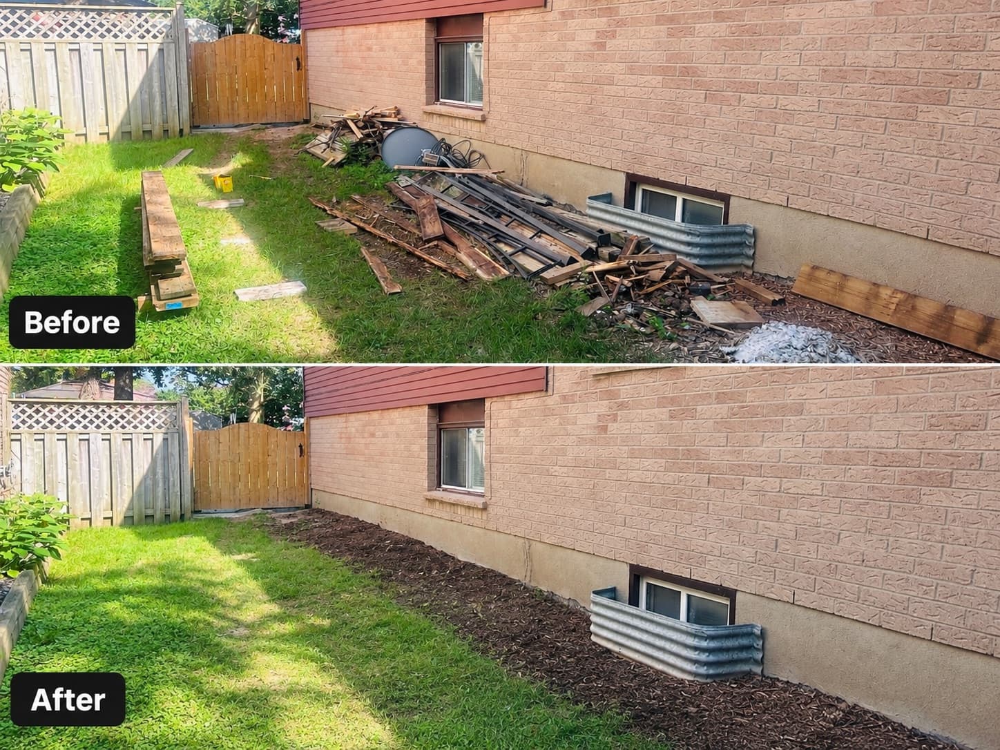 Backyard Debris Removal — Junk Removal